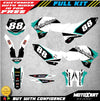 KTM SX 250 Full Sticker Kit Custom Decals (2007-2010)