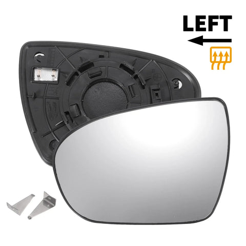Kia Optima Heated Left Side Mirror Glass w/ Backing Plate (2011-2015)