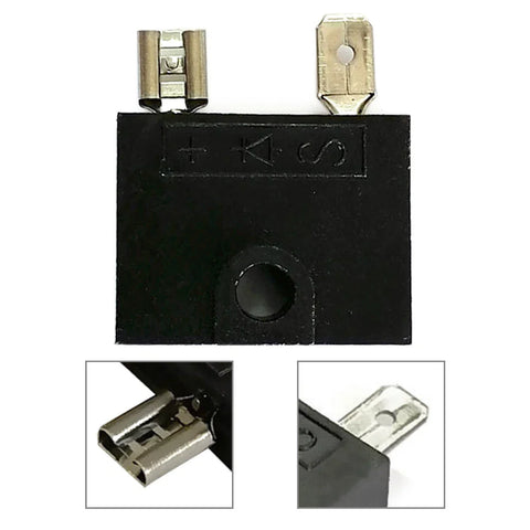 Suzuki AX-100 DC 12V Black Voltage Regulator Rectifier (2000-2005)