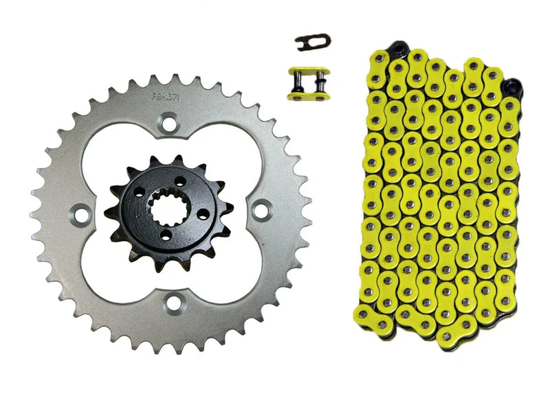 Honda TRX400EX TRX400X Yellow 520x94 O-Ring Chain (2005–2014)