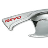 Toyota Hilux Revo Chrome Red Door Handle Insert Bowl Cup Trim (2015-2023)