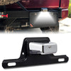 ATV UTV Trailer - Chrome Waterproof 12V LED License Plate Light (N/A)