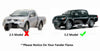 Mitsubishi L200 Triton (3.2L) Splash Guards (2005-2014)