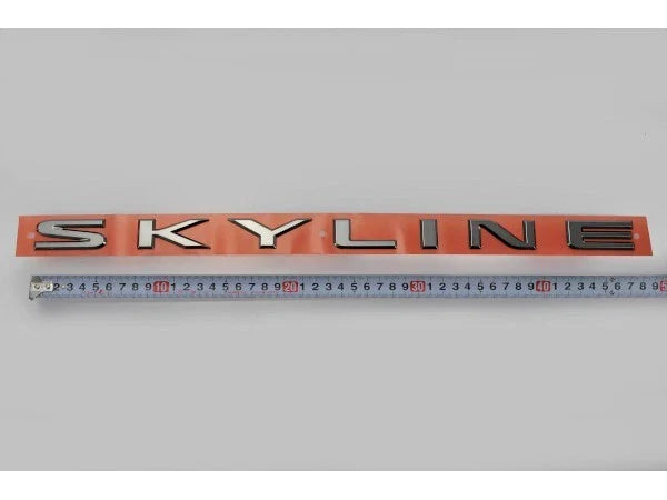 NISSAN SKYLINE GT-R BNR34 Emblem Logo Rear Trunk (1999–2002)