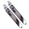 Nissan X-Trail SUV 2 x Silver Front Outer Door Handles Set (2007-2014)