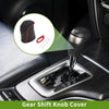 Lexus NX300 2014-2021 - Pebbled Black Red Car Gear Shift Knob Cover