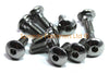 Suzuki GSX-R 10x m6 x 16mm Stainless Fairing Bolts 4mm Shoulder