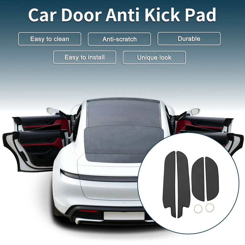 Kia Sorento Door Anti Kick Pad Sticker Protector Black (2013-2020) 1 Set