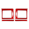 Subaru WRX STi Red Dashboard Side Air Vent Outlet Cover Trim (2015-2021)