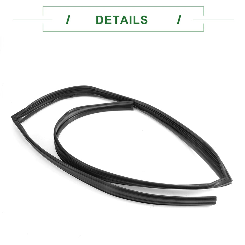Honda Civic Rear Right Door Window Seal Strip (2016-2021)