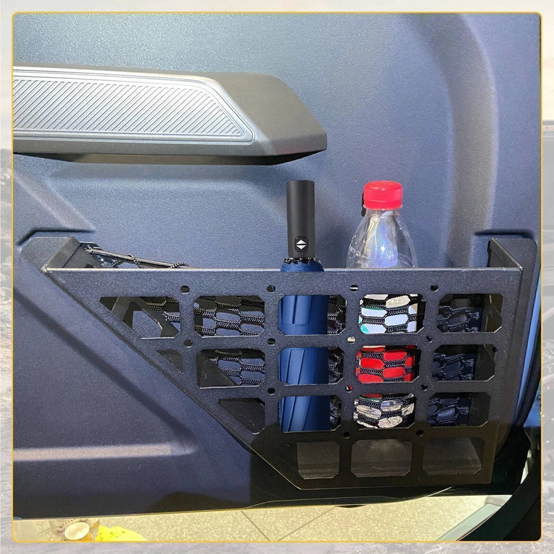 Ford Bronco 2 x Front Door Panel Pocket Organizer Box (2021-2023)