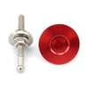 Universal Cars Red Push Button Quick Release Hood Pins