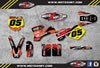 KTM 65 Custom Graphics DIGGER STYLE Full Sticker Kit (2002-2008)