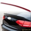 Audi A4 B8 B8.5 Garnet Red Boot Lip Spoiler (2008-2016)