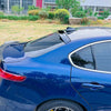Alfa Romeo Giulia Gloss Black Rear Boot Spoiler Lip (2015-2024)