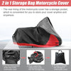 Harley Street Glide FLHX FLTR Touring 2 in 1 Motorcycle Cover Protector