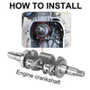 EZGO 4 Cycle Golf Cart Robin EH295CE Crankshaft Connecting Rod (1991–2002)