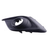 Mazda 3 Black 1 x Front Bumper Fog Light Covers (2014-2016)