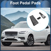 Volvo XC90 (2018-2020) Silver Tone Foot Accelerator Pedal Covers