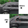 BMW 5 Series E60 E61 Rear Window Shutter Louver Cover Trim (2004-2010)