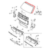 Toyota Dyna U100 BU107 BU111 BU112 BU120 BU122 Front Windshield Weatherstrip