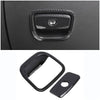 Jeep Grand Cherokee Carbon Fiber Storage Box Handle Lid Cover Trim (2014-2021)
