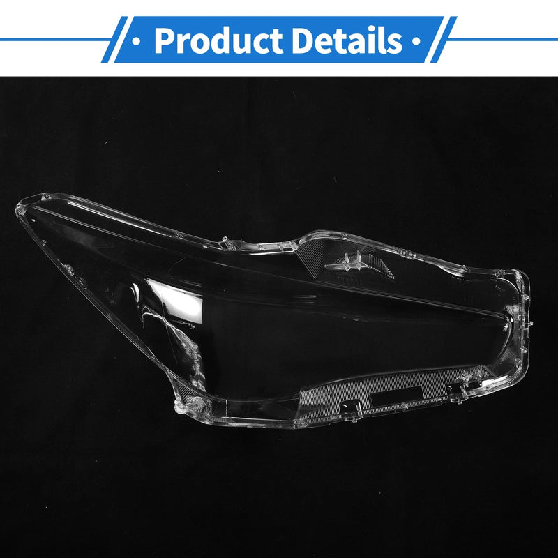 Infiniti Q50 1 Pcs Front Left Headlight Lens Cover PC Clear (2014-2021)