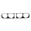 Dodge Challenger Matte Black Headlight Bezel Trim (2008-2014)