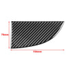 Fiat 500 Carbon Fiber Driver Side Air Vent Panel Cover Trim (2012-2015)
