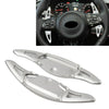 Kia Stinger CK K8 (2018 - Present) Silver Steering Wheel Shift Paddle Trim
