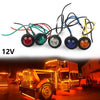 Truck SUV Trailer 12V 3/4" LED Clearance Marker Lights
