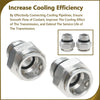 Jeep Dodge Quick-Connect Transmission Cooler Line Fittings (2002-2006)