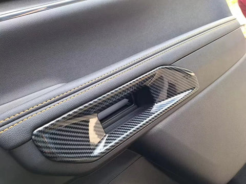 Ford Ranger Inner Door Armrest Lid Frame Carbon Fiber Cover Trim (2023)