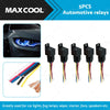 Car, Yacht, Caravan 5 x 24V 40A SPDT Automotive Relay with Harness Socket