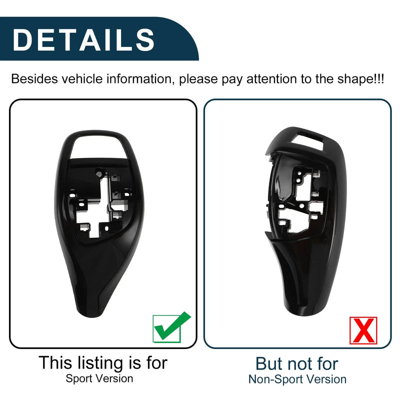 BMW Center Console - BMW 1 Series Gear Shift Knob Button Cover