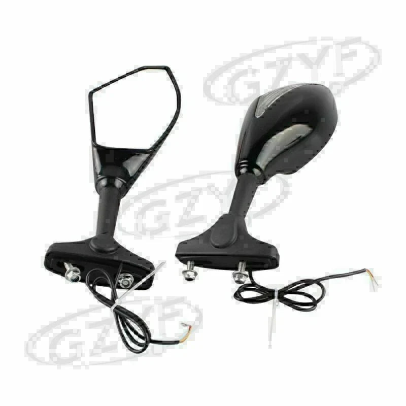 Universal Street Bike Moto LED Mirrors (No Year Specified)