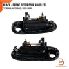 Toyota Corolla AE100 AE101 AE102 Black Front Outer Door Handles (92-98)