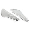 Harley Dyna Touring Softail Chrome Non-Slip Front Floorboards