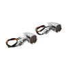 Harley Super Glide FXD Dyna Low Rider Chrome Turn Signal Lights (2006-2017)