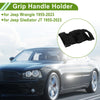 Jeep Wrangler (1955-2023) Black Roll Bar Grab Handles