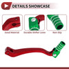 Kayo T6 Folding Gear Shift Lever Red Green Silver Tone