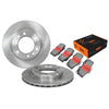 Hilux 2 x Front Disc Rotors + Brake Pads (1988–1997)