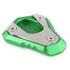 Kawasaki ZX-6R, NINJA 636 (2009-2017) - Green Kickstand Foot Pad