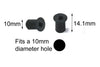 Yamaha Motorcycle Well Nuts M4 M5 M6 Fairing Rubber