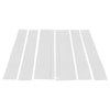 Honda STEPWGN (2022-2024) Chrome Silver Tone 6 x Door Pillar Window Trim