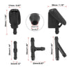 Ford Fiesta Front Windshield Washer Nozzles Kit (2001-2007)