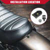 Harley Softail Seat Bolt Screw with Knob Cover Nut Set