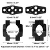 Motorcycle 32mm Light Lamp Holder Handlebar Mount Bracket Clamp
