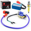 GY6 ATV dirt bike AC CDI Ignition Coil Spark Plug 10mm (2000–2023)