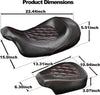 Harley Touring Road Glide Special Low-Profile Seat Set (2009-2025)